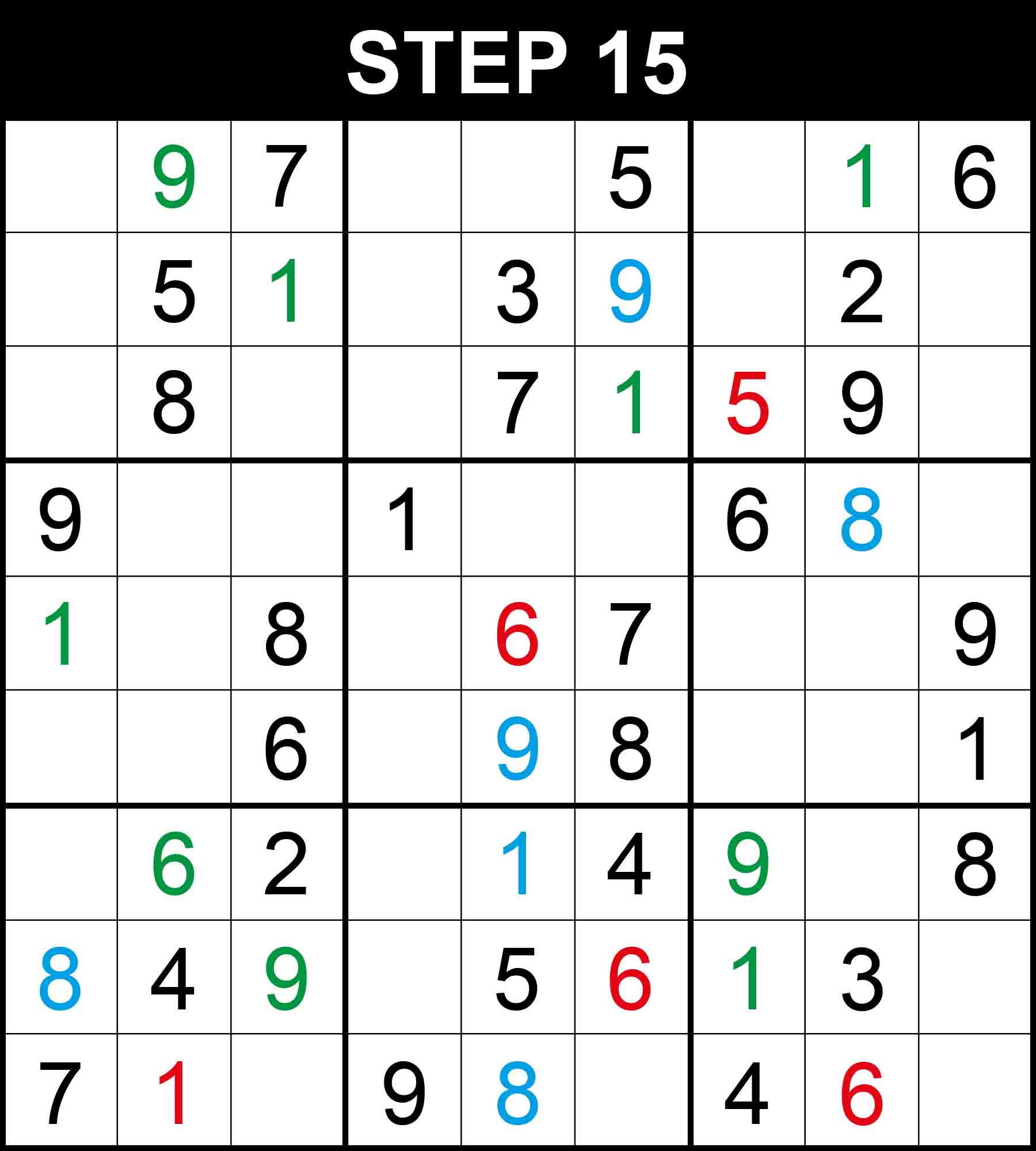 Sudoku techniques