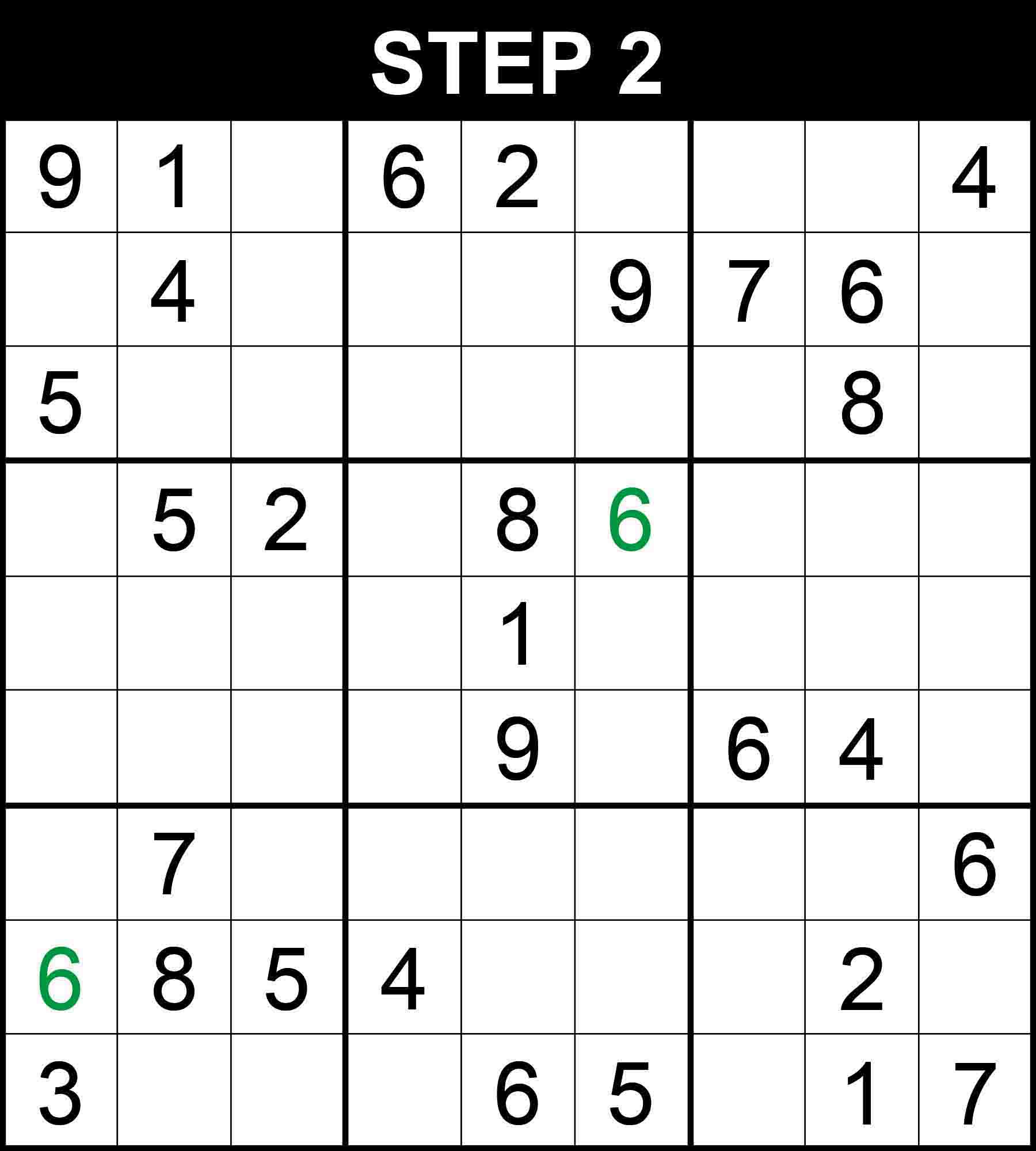 How to Solve Easy Sudoku Puzzles