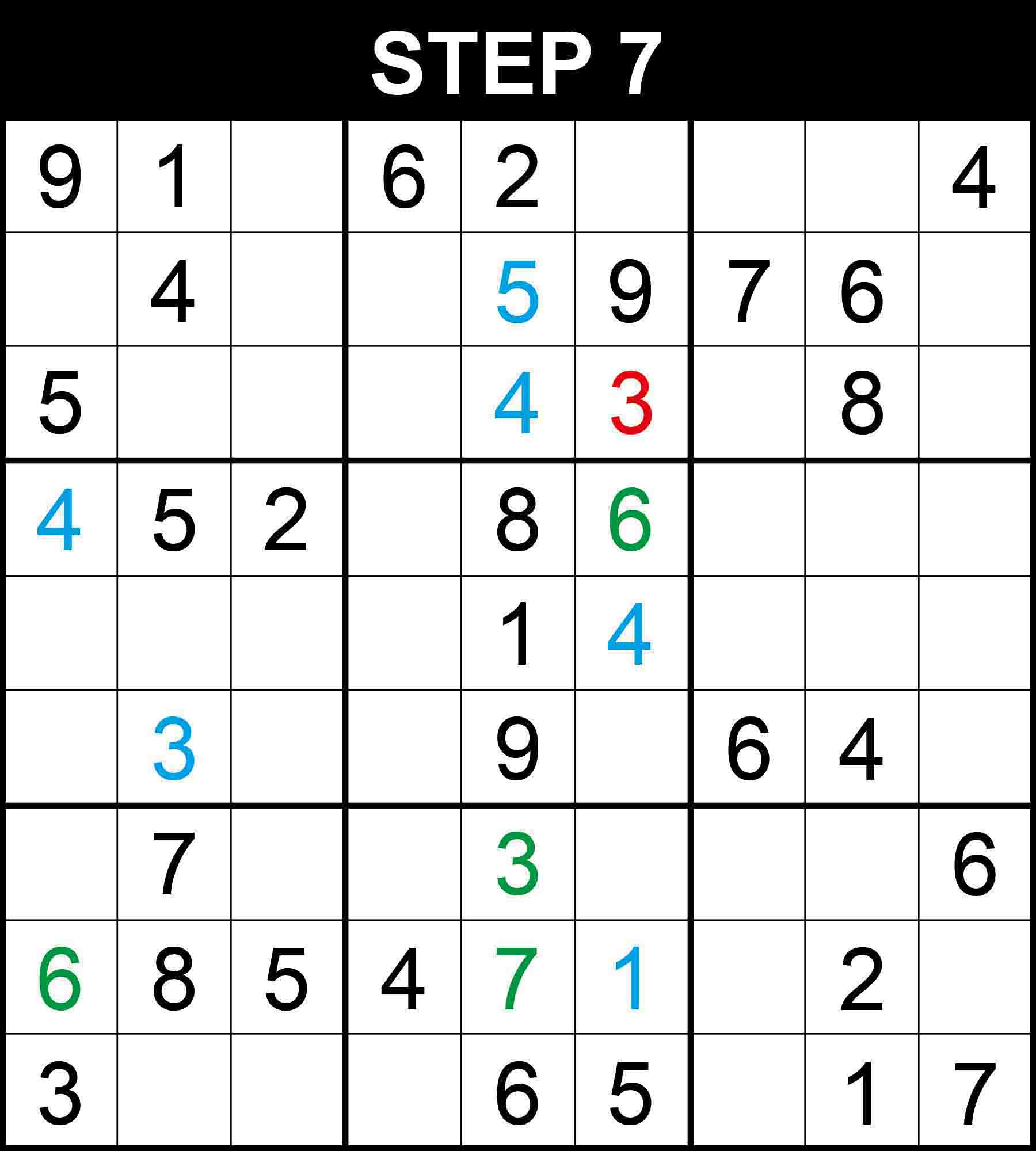 Chain Sudoku 6x6 - Hard 